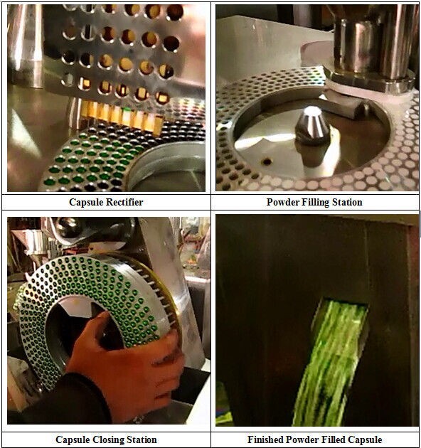 Easy Opearted Semi Auto Capsule Filling Machine Herb Capsule Filling Machinery