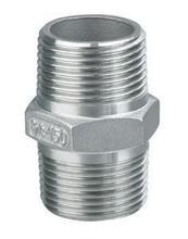 Quality Stainless steel Hex nipple CF8M/CF8 , Screwed Pipe Fittings wholesale