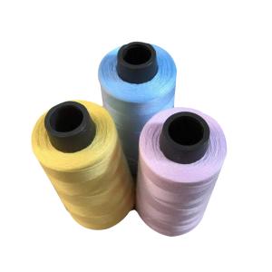 Quality Industrial Textile Polyester Yarn , Clothing Tent Sewing Thread High Tenacity wholesale