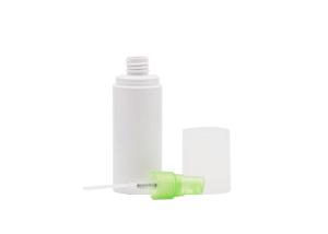 Quality Plastic Cosmetic Spray Bottle Fine Mist Pet 100ml White Cylinder wholesale