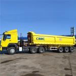 CIMC 3 Axle 60/80 Ton Semi Tipper Trailer for Sale Near Me with Lower Price
