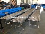 Stainless Steel Motorized Flexible Extendable Powered Roller Conveyor