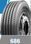 686 high quality TBR truck tire