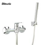 Polished 500000 Cycles Bathroom Hot And Cold Water Mixer