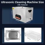 Professional 600W Ultrasonic Cleaner with 30L Tank Size and Degas/Semi Modes for