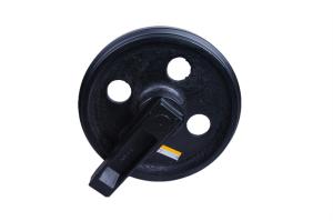 Quality Anticorrosive PC100 Excavator Front Idler Assy HRC48-58 Depth 4-6mm wholesale