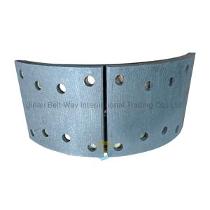 Quality Shacman HOWO FAW Truck Spare Parts Front Brake Shoe 81502010137 for Your Needs as Shown wholesale