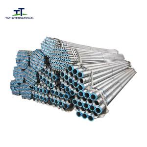 Quality 1/2-8 Inch Pre Galvanized Pipes , Galvanized Metal Tube Replacement Small OD wholesale