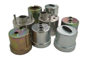 Quality Custom Enclosures Deep Draw Metal Stamping Carbon Steel Surface Plating Zinc wholesale