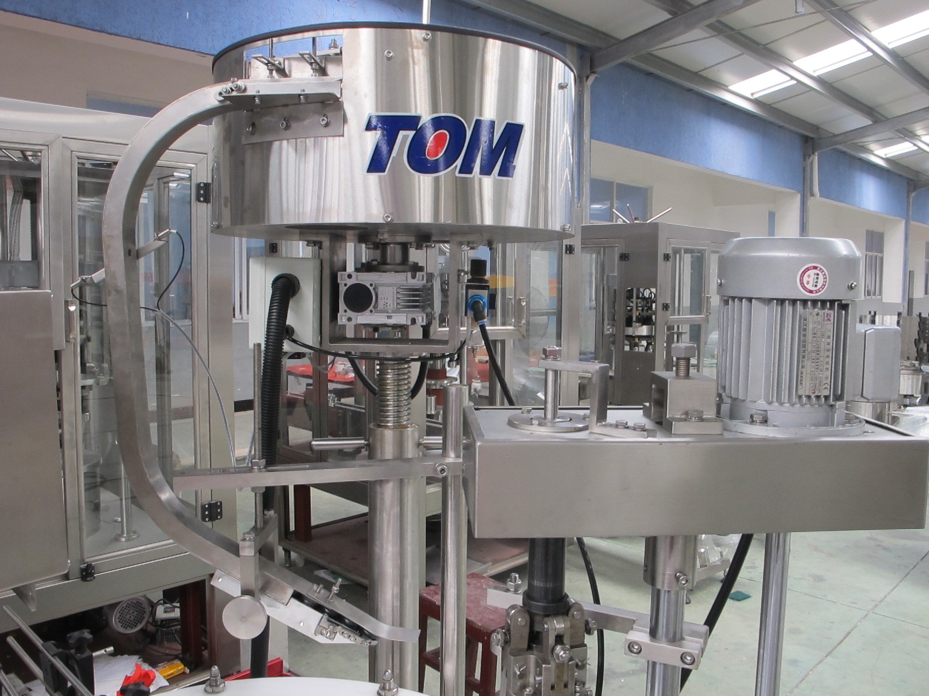 1200BPH Single Head 1L Automatic Capping Machine Stainless Steel 304