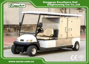 Quality White Hotel Buggy Car Electric Utility Carts with Customized Cargo 350A USA Curtis Controller wholesale