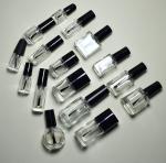 Glass 15ml Empty Nail Polish Bottles H2.6in