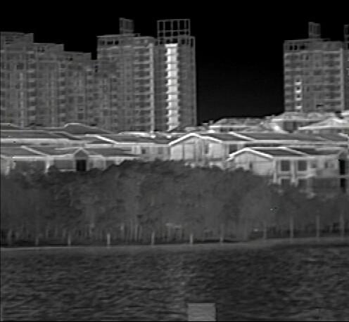 Mwir Cooled Thermal Imaging Security Camera 150-1500mm Continuous Zoom