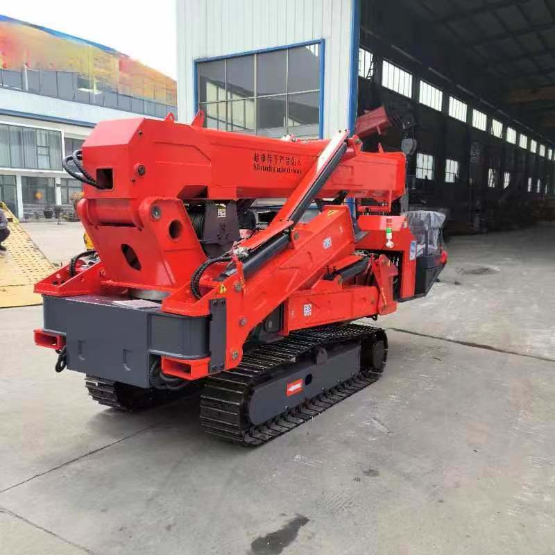 Mobile Foldable 5 Ton Other Cranes Diesel Spider Crane Mini Spider Crawler Crane