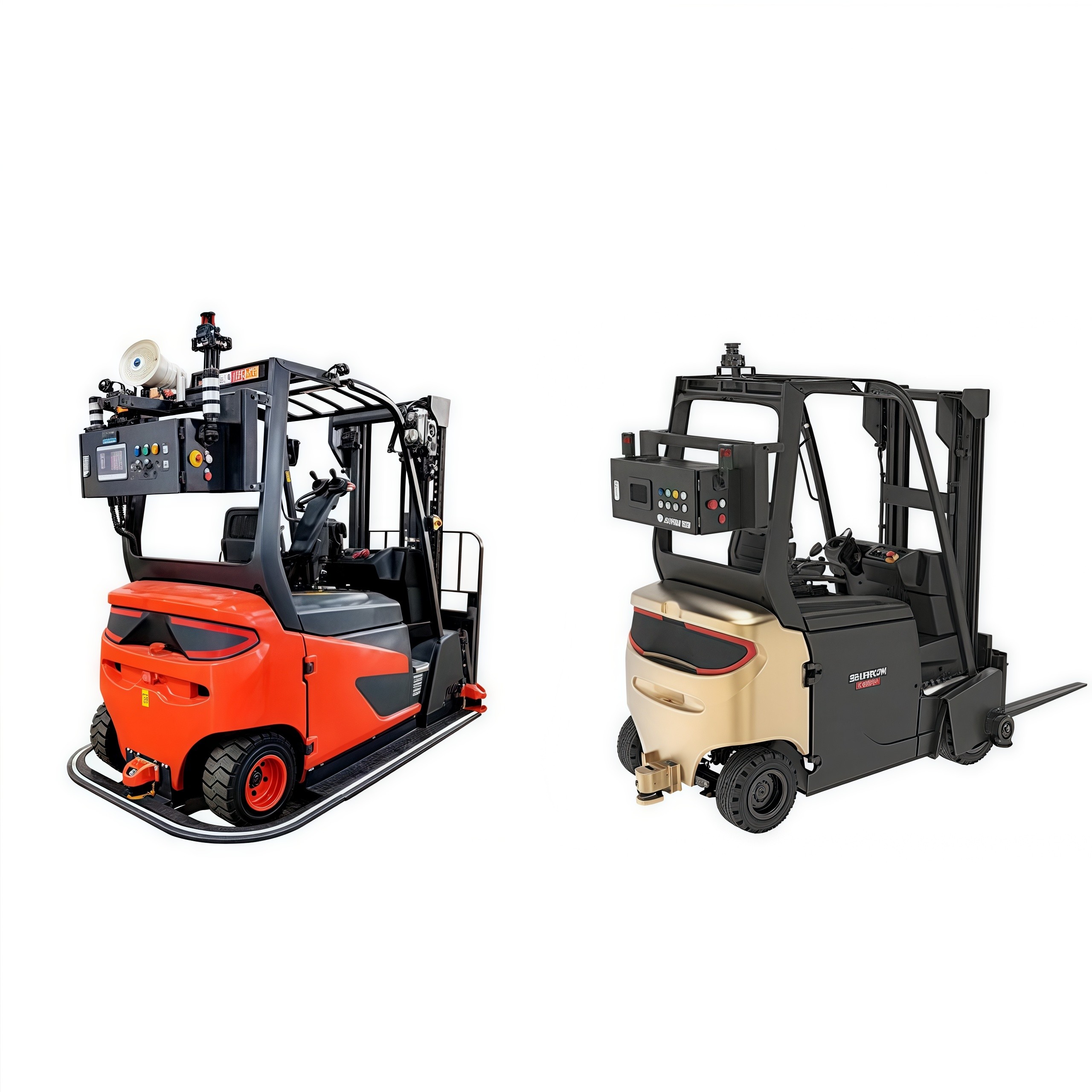 Heavy Forklift Electric Counterbalance Forklift Tons Diesel Counterbalance Truck Material Handling Palletizing Forklift Robot