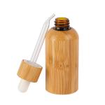 Eco Friendly Bamboo Essential Oil Cosmetic Dropper Bottle 10ml 15ml 20ml 30ml