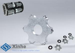 Quality 6 Point Tct Cutter Edco Scarifier Parts On Scarifying Machines , Long Life wholesale