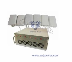 Quality 90W 6Bands Adjustable Indoor High Power Phone Jammer wholesale