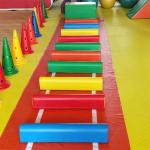 PVC Childrens Soft Play Equipment 5MM Thickness Tumbling Playing Mat For Home