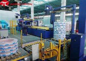 Quality Automatic Metal Coil Packing Line With Bubble Film OD900mm wholesale
