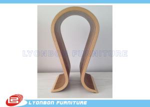 Quality SGS ODM Curved Wood Countertop Display For Shopping Mall , Painted Surface wholesale