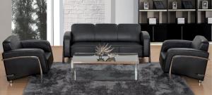 Quality Modern PU leather China reception office sofa wholesale