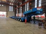 500 Tons Load Capacity Hydraulic Axis Trailer For Turbines Transportation In