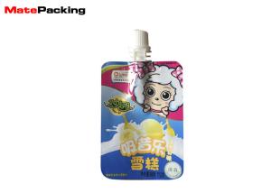 Quality Custom Size Spout Pouch Liquid Stand Up Bag Gravure Mold Printing wholesale