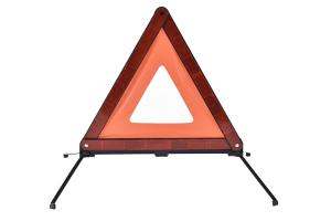Quality Car Flashing Lights / Emergency Road Triangles With Fluorescence Cloth wholesale