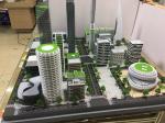 1 / 200 Scale Miniature 3D Max House Model Acrylic Plastic Material