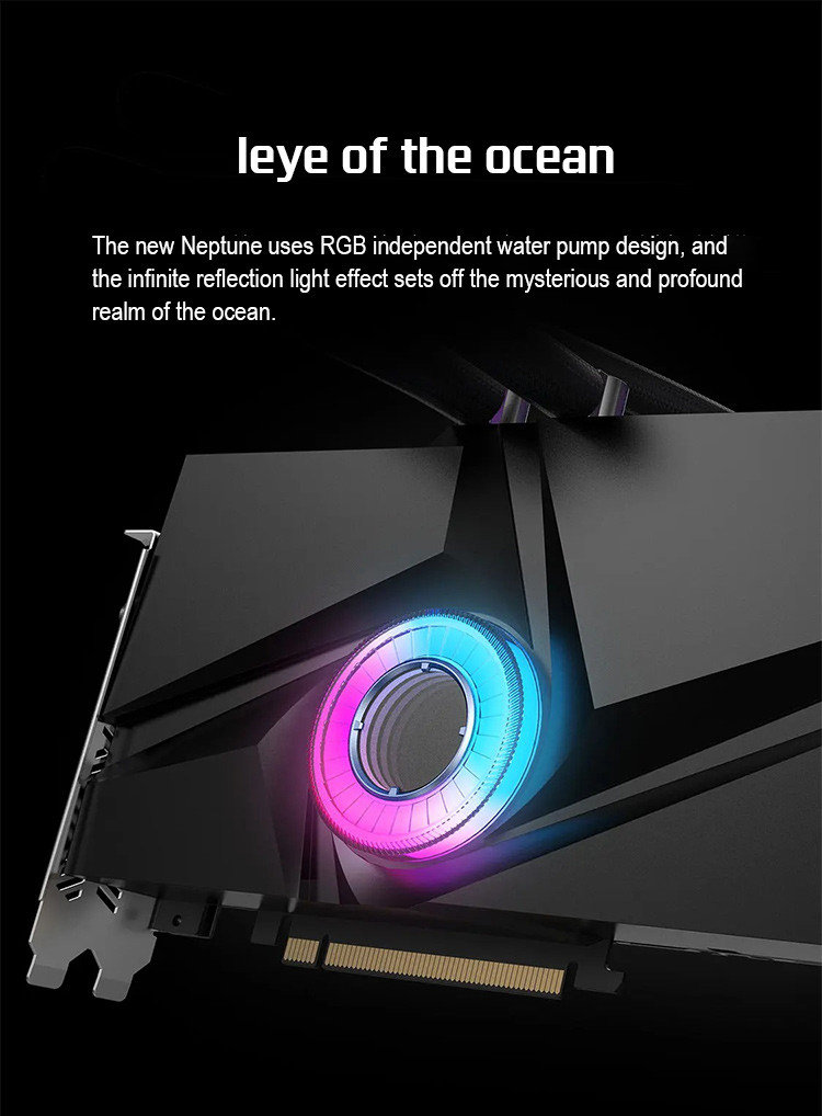 GDDR6X LHR Graphics Card IGame GeForce RTX 3080 Neptune OC 10G For Game