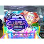 Super Soldier Kids Ball Shooting Game Machine , Redemption Arcade Games