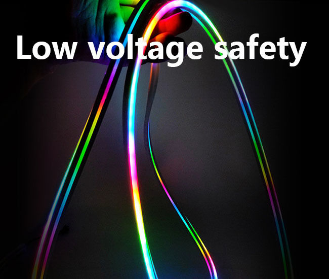 Fantasy Addressable Led Neon Light With 12v Flexible 96 Leds/m Outdoor Waterproof