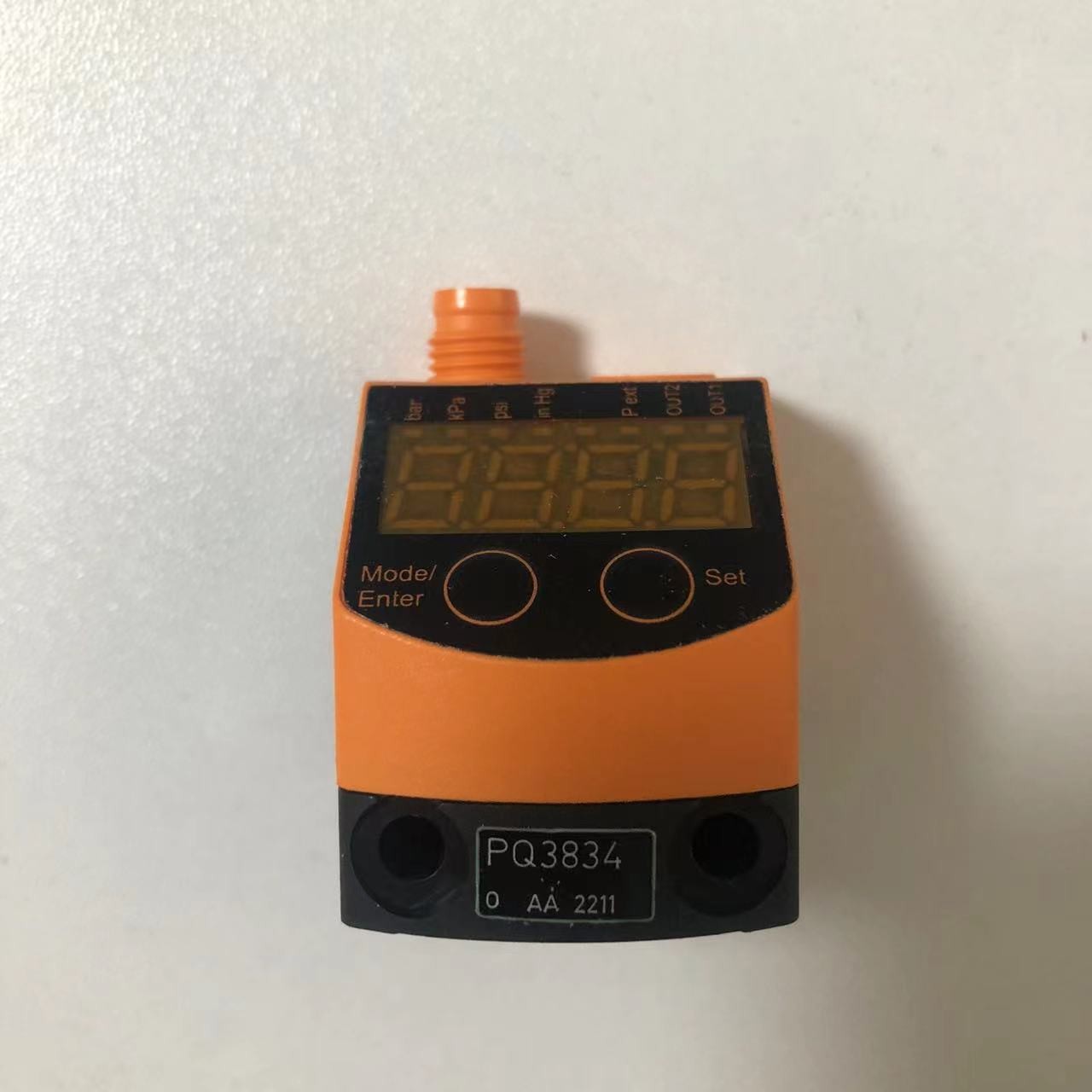 PQ3834 PQ7809 IFM Differential Pressure Gauge For Pneumatic Devices