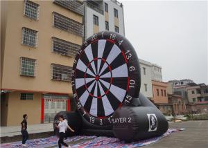 Quality Kids Inflatable Sports Arena , Inflatable Jousting Arena Dart Board Large Play Area wholesale