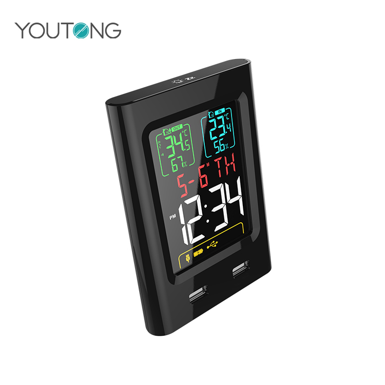 Digital Lcd Weather Station color weather station for home