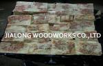 European Poplar Walnut Burl Wood Veneer Architectonic Woodwork