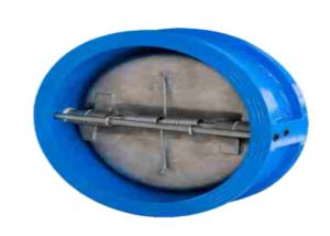 Quality Wafer Butterfly Flanged Swing Check Valve Cast Iron 1.0/1.6 Mpa wholesale