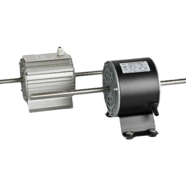 1hp Dual Shaft Fan Motor 750W Three Phase 800-1300rpm Commercial Condenser Fan