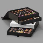 Disposable C2S Board Gift Drawer Box For Cake Sweets