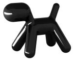 Colorful four size fiberglass fancy plastic kid chair dog shape lounge chair