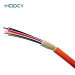 OM2 Multimode Indoor Fiber Optic Cable GJFJV Tight Buffered With LSZH PVC Jacket