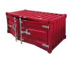 Black Orange Yellow Red Gray Blue 2 Door Container Cabinet Coffee Table