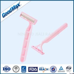 Quality Cusomized Logo Twin Blade Safety Razor Coated With Nitrogen Chrome wholesale