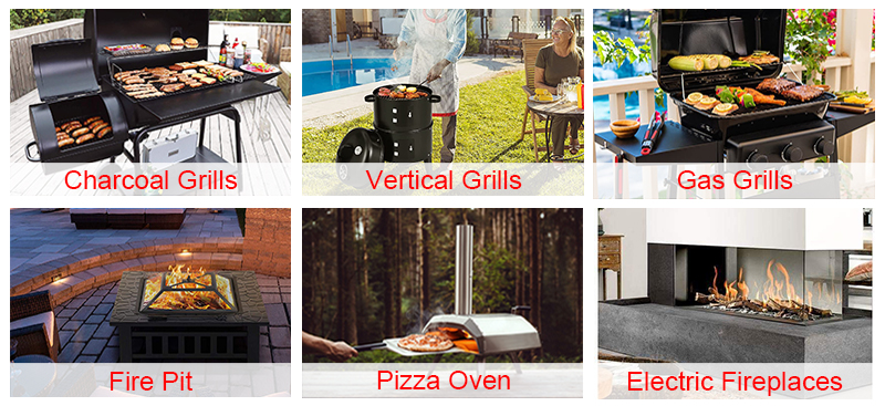 Black 12 inch Gas Comercial Pizza Oven BBQ Grill Home Built in Gas Machine Pizza Stone Tools Portable Pizza Ovens