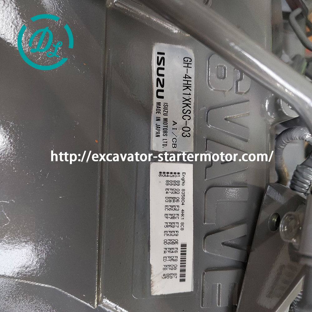 4HK1XKSC-03 133KW Excavator Engine Assembly 4HK1-XDHAG-01-C3 ISUZU