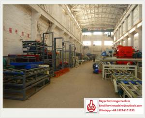 Quality Automatic Eps Sandwich Panel Mgo Board Production Line for Cement / Mgo / Wood Saw Powder wholesale