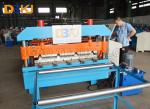 Aluminium TR4 Roof Panel Roll Forming Machine Colored Glaze Steel