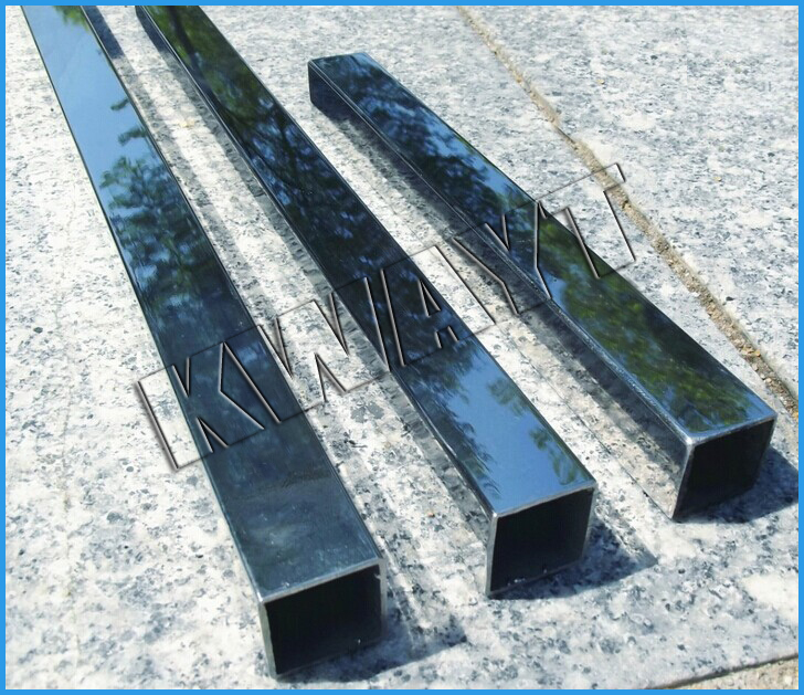 600 grit polished stainless steel square tube for decoration