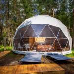 OEM Strong steel structure Outdoor camping eco House Living Tents for tourism